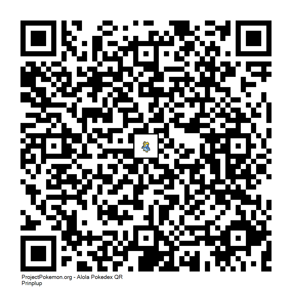 Cdigo QR de Prinplup